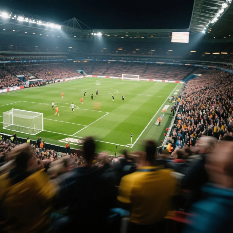 欧冠赛事氛围插图